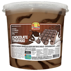 Sorvete Trufado – Chocolate trufado – 1,5L